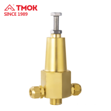 Natural color brass forging Pressure relief valve